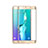 Samsung Galaxy S6 Edge SM-G925用強化ガラス フル液晶保護フィルム サムスン ゴールド