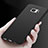Samsung Galaxy S7 Edge G935F用極薄ソフトケース シリコンケース 耐衝撃 全面保護 R03 サムスン ブラック
