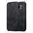 Samsung Galaxy S7 Edge G935F用手帳型 レザーケース スタンド カバー サムスン ブラック