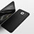 Samsung Galaxy S7 Edge G935F用ハードケース プラスチック 質感もマット M04 サムスン ブラック