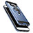 Samsung Galaxy S7 Edge G935F用極薄ソフトケース シリコンケース 耐衝撃 全面保護 アンド指輪 マグネット式 A02 サムスン ネイビー