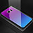Samsung Galaxy S7 Edge G935F用ハイブリットバンパーケース プラスチック 鏡面 虹 グラデーション 勾配色 カバー サムスン カラフル