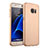 Samsung Galaxy S7 G930F G930FD用ハードケース プラスチック 質感もマット サムスン ゴールド