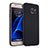 Samsung Galaxy S7 G930F G930FD用ハードケース プラスチック 質感もマット サムスン ブラック