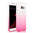 Samsung Galaxy S7 G930F G930FD用極薄ソフトケース グラデーション 勾配色 クリア透明 サムスン ピンク