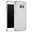 Samsung Galaxy S7 G930F G930FD用ケース 高級感 手触り良い メタル兼プラスチック バンパー M01 サムスン シルバー