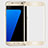 Samsung Galaxy S7 G930F G930FD用強化ガラス フル液晶保護フィルム F02 サムスン ゴールド