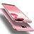 Samsung Galaxy S8用極薄ソフトケース シリコンケース 耐衝撃 全面保護 サムスン ピンク