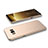 Samsung Galaxy S8用ハードケース プラスチック 質感もマット M03 サムスン ゴールド