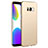 Samsung Galaxy S8用ハードケース プラスチック 質感もマット M12 サムスン ゴールド