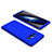 Samsung Galaxy S8用ハードケース プラスチック 質感もマット 前面と背面 360度 フルカバー M01 サムスン ネイビー
