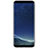 Samsung Galaxy S8用極薄ソフトケース シリコンケース 耐衝撃 全面保護 クリア透明 T15 サムスン グレー