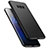 Samsung Galaxy S8用ハードケース プラスチック 質感もマット M17 サムスン ブラック