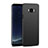 Samsung Galaxy S8用ハードケース プラスチック 質感もマット P02 サムスン ブラック