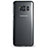 Samsung Galaxy S8 Plus用バンパーケース クリア透明 サムスン ブラック