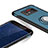 Samsung Galaxy S8 Plus用ハイブリットバンパーケース プラスチック アンド指輪 兼シリコーン A01 サムスン ネイビー