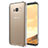 Samsung Galaxy S8 Plus用極薄ソフトケース シリコンケース 耐衝撃 全面保護 クリア透明 T10 サムスン クリア