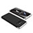 Samsung Galaxy S8 Plus用ハードケース プラスチック 質感もマット 前面と背面 360度 フルカバー M03 サムスン シルバー