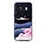 Samsung Galaxy S8 Plus用シリコンケース ソフトタッチラバー バタフライ パターン カバー S01 サムスン マルチカラー