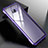 Samsung Galaxy S8 Plus用ケース 高級感 手触り良い アルミメタル 製の金属製 360度 フルカバーバンパー 鏡面 カバー M01 サムスン パープル