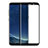 Samsung Galaxy S8 Plus用強化ガラス フル液晶保護フィルム F05 サムスン ブラック