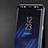 Samsung Galaxy S8 Plus用強化ガラス フル液晶保護フィルム F05 サムスン ブラック