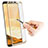 Samsung Galaxy S8 Plus用強化ガラス フル液晶保護フィルム F06 サムスン ゴールド