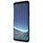 Samsung Galaxy S9 Plus用ハードケース プラスチック メッシュ デザイン M01 サムスン ネイビー