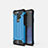 Samsung Galaxy S9 Plus用360度 フルカバー極薄ソフトケース シリコンケース 耐衝撃 全面保護 バンパー S01 サムスン ブルー