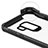 Samsung Galaxy S9 Plus用ハイブリットバンパーケース クリア透明 プラスチック 鏡面 カバー サムスン 