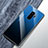 Samsung Galaxy S9 Plus用ハイブリットバンパーケース プラスチック 鏡面 虹 グラデーション 勾配色 カバー M01 サムスン 