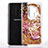 Samsung Galaxy S9 Plus用シリコンケース ソフトタッチラバー バタフライ パターン カバー K01 サムスン 