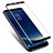 Samsung Galaxy S9 Plus用強化ガラス フル液晶保護フィルム F02 サムスン ブラック