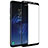 Samsung Galaxy S9 Plus用強化ガラス フル液晶保護フィルム F09 サムスン ブラック
