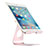 Samsung Galaxy Tab 3 Lite 7.0 T110 T113用スタンドタイプのタブレット クリップ式 フレキシブル仕様 K15 サムスン ローズゴールド
