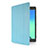 Samsung Galaxy Tab S2 8.0 SM-T710 SM-T715用手帳型 レザーケース スタンド サムスン ブルー