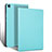 Samsung Galaxy Tab S5e 4G 10.5 SM-T725用手帳型 レザーケース スタンド カバー L02 サムスン シアン
