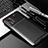 Samsung Galaxy XCover 5 SM-G525F用シリコンケース ソフトタッチラバー ツイル カバー S01 サムスン ブラック