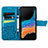 Samsung Galaxy XCover 6 Pro 5G用手帳型 レザーケース スタンド バタフライ 蝶 カバー S01D サムスン 