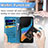 Samsung Galaxy XCover 6 Pro 5G用手帳型 レザーケース スタンド パターン カバー S03D サムスン 