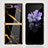 Samsung Galaxy Z Flip 5G用ハイブリットバンパーケース プラスチック パターン 鏡面 カバー サムスン 