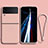 Samsung Galaxy Z Flip3 5G用360度 フルカバー極薄ソフトケース シリコンケース 耐衝撃 全面保護 バンパー サムスン ピンク