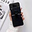 Samsung Galaxy Z Flip4 5G用ハードケース プラスチック 質感もマット カバー P02 サムスン ブラック