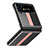 Samsung Galaxy Z Flip4 5G用ハードケース プラスチック 質感もマット カバー L05 サムスン ピンク