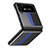 Samsung Galaxy Z Flip4 5G用ハードケース プラスチック 質感もマット カバー L05 サムスン ネイビー