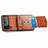 Samsung Galaxy Z Flip4 5G用ハイブリットバンパーケース 高級感 手触り良いレザー柄 兼プラスチック H03 サムスン 