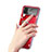 Samsung Galaxy Z Flip4 5G用ハイブリットバンパーケース 高級感 手触り良いレザー柄 兼プラスチック H08 サムスン 