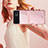 Samsung Galaxy Z Flip4 5G用ハードカバー クリスタル クリア透明 H02 サムスン 
