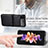 Samsung Galaxy Z Flip4 5G用ハイブリットバンパーケース 高級感 手触り良いレザー柄 兼プラスチック R02 サムスン 