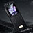 ブラック Samsung Galaxy Z Flip5 5G用ハードケース プラスチック 質感もマット 前面と背面 360度 フルカバー LD1 サムスン ブラック
